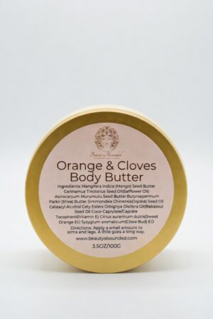 Beauty Abounded Orange & Cloves Body Butter Front