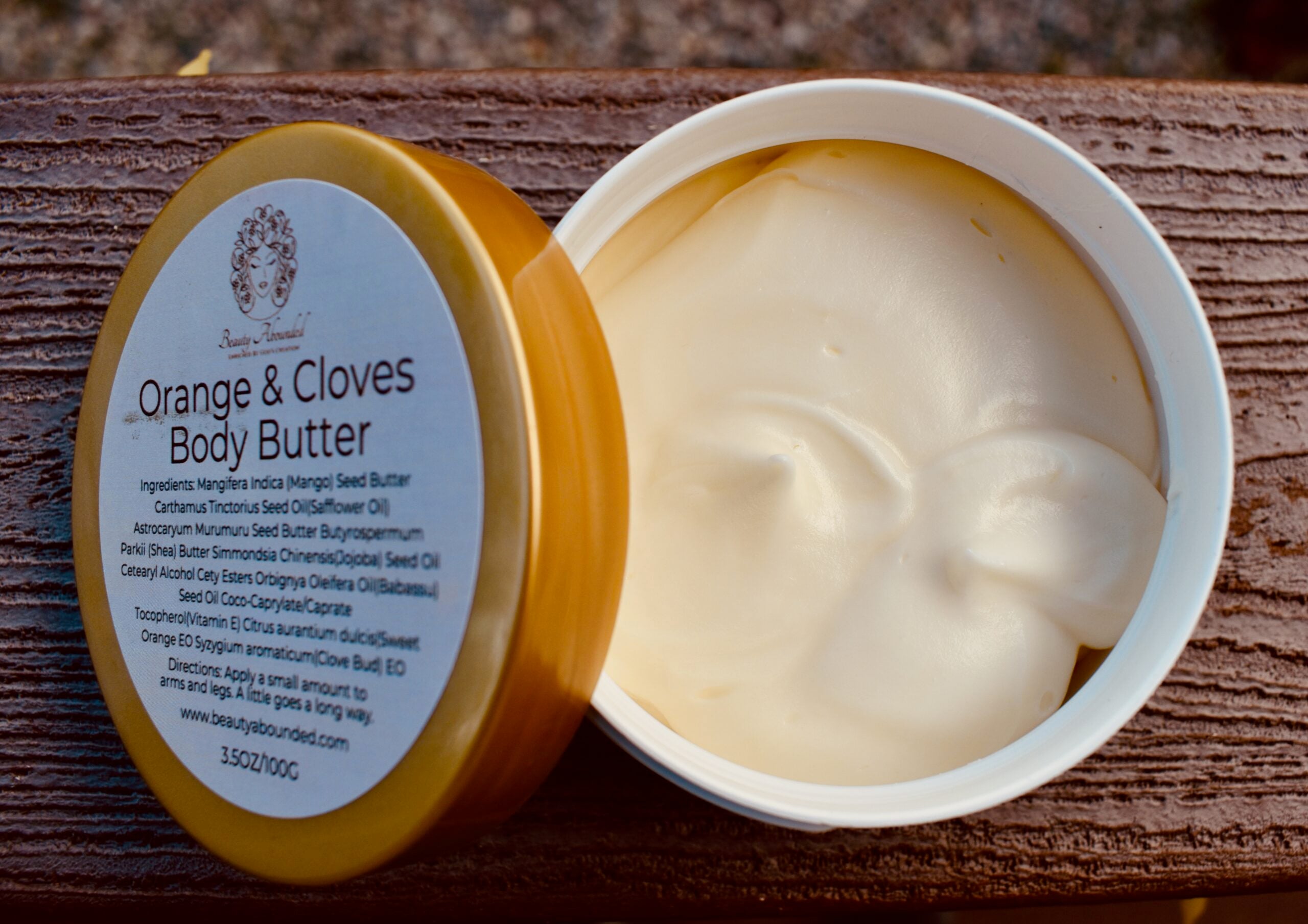Beauty Abounded Orange & Cloves Body Butter Beauty Abounded Orange & Cloves Body Butter