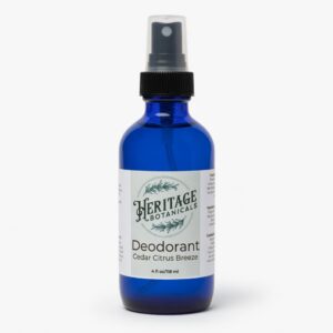 Heritage Botanicals Cedar Citrus Breeze Deodorant